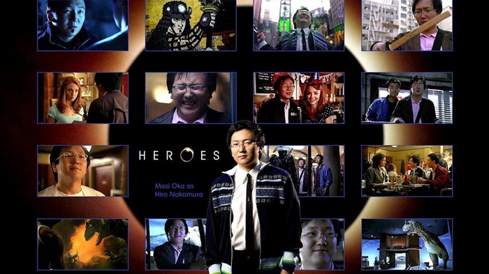 Série de TV americana - Heroes Wallpaper HD - Segunda série - Hiro Nakamura 03 Visualizações:6299