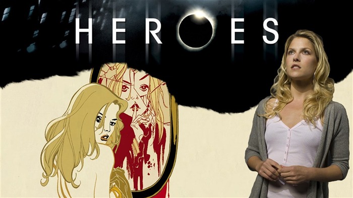 Série de TV americana-Heroes HD Wallpaper-Second Series-Niki Sanders 02 Visualizações:7338