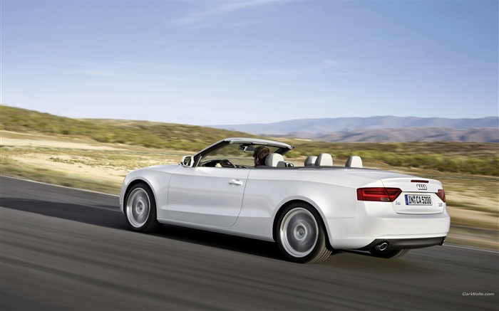 Papel de parede Audi A5 Cabriolet 01 Visualizações:12544