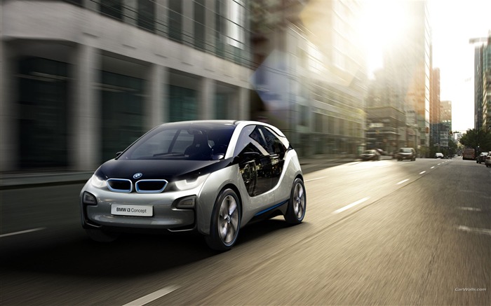 BMW i3 brand concept car HD wallpaper Views:17021 Date:2011/8/2 21:15:19