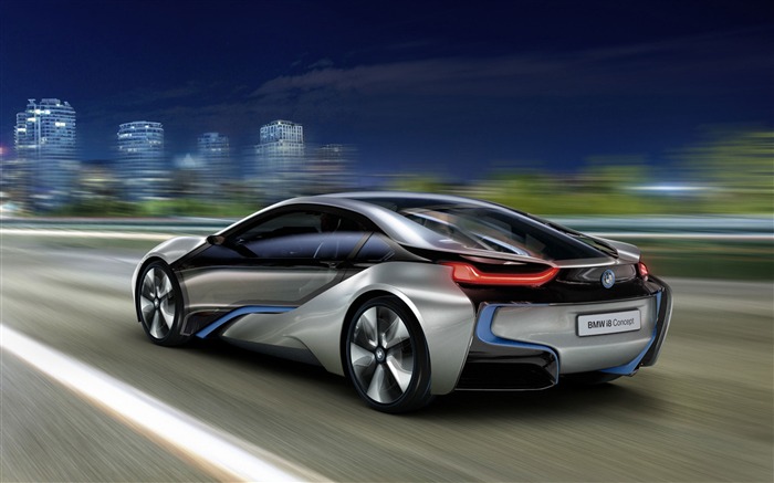 Coche de concepto de marca BMW i8 HD fondo de pantalla 03 Vistas:16528