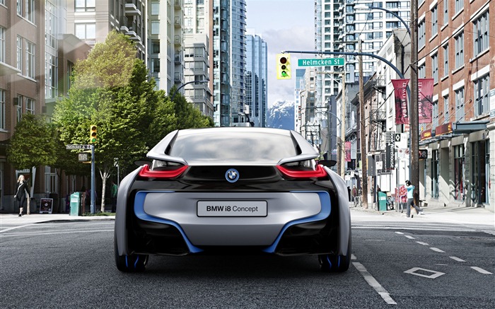 Coche de concepto de marca BMW i8 HD fondo de pantalla 04 Vistas:13277