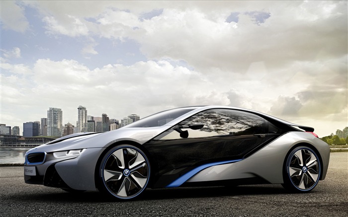 Coche de concepto de marca BMW i8 fondo de pantalla HD Vistas:76151