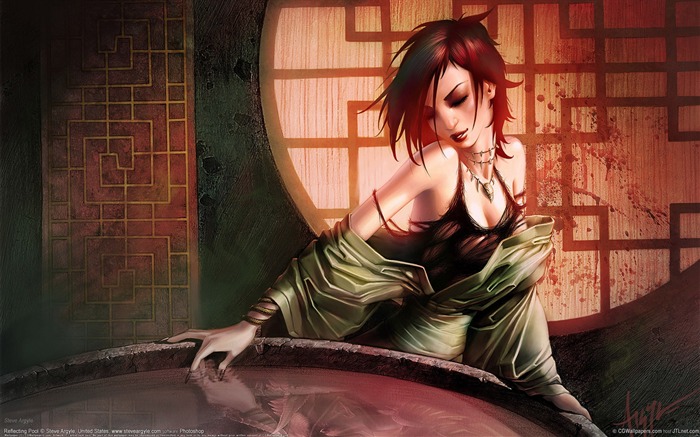 CG female roles-Fantasy CG illustration wallpaper A Views:12257 Date:2011/8/29 4:45:24