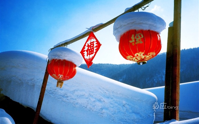 Chinese red lantern wallpaper Views:16097 Date:2011/8/23 6:39:55