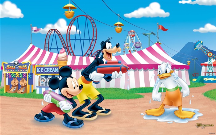 Dibujos animados de Disney-Mickey-Mickey Mouse Wallpaper 05 Vistas:36006