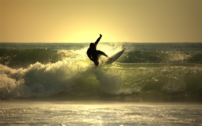 Great Wave Surfing - A vida é papel de parede do movimento Visualizações:25206