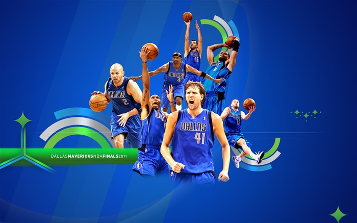 NBA2010-11 season championship the Dallas Mavericks Wallpaper 02 Views:13379 Date:2011/8/20 15:56:34