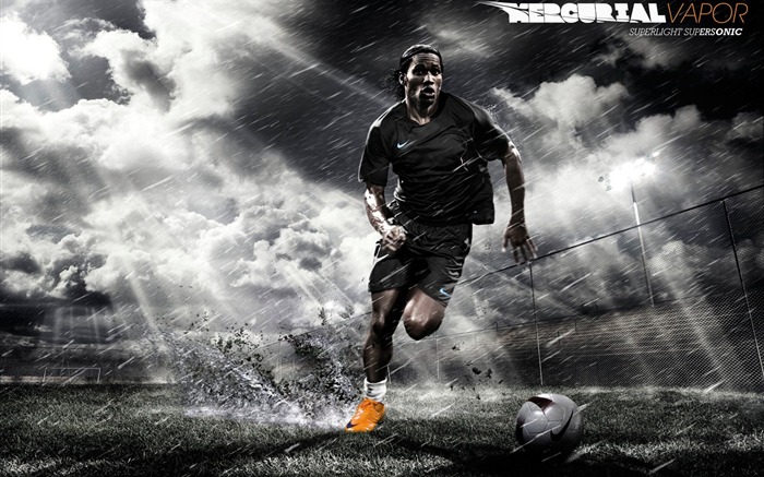 Orange Mercurial Vapor Didier Drogba wallpaper Views:25692 Date:2011/8/27 10:51:57