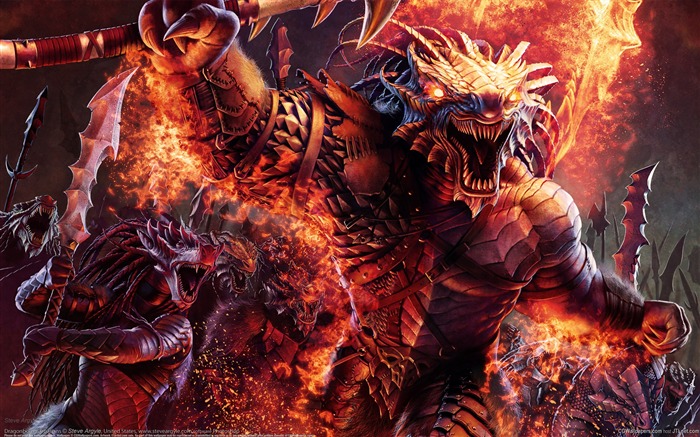 Savage Dragon-Dark CG illustration wallpaper of Warcraft Views:24549 Date:2011/8/29 4:33:18