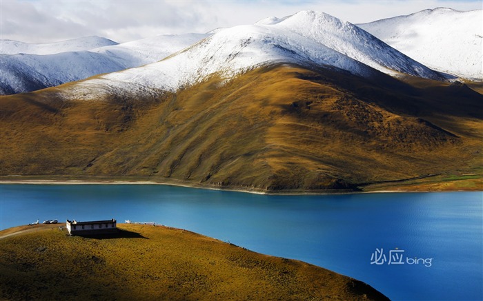 Yang Zhuo Yong mide el papel tapiz de Tíbet Vistas:16389