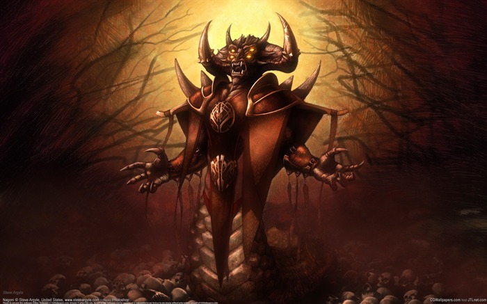 dark fantasy theme-Fantasy CG illustration wallpaper Views:24352 Date:2011/8/29 4:32:28