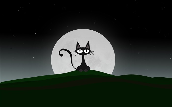 Personagem de desenho animado de gato - HD Desktop Wallpaper Visualizações:35929