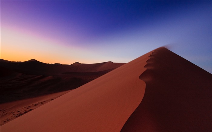 Selección de fondo de pantalla Desert Dunes-landscape Vistas:12447