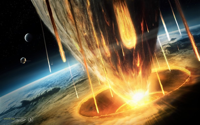 HD Space Art-Asteroid Armageddon - O fim da Terra Visualizações:40920