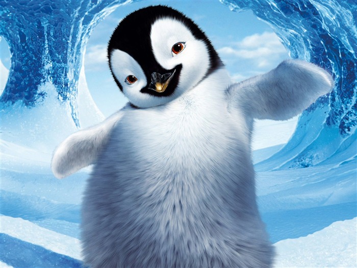 Happy Feet HD movie wallpaper Views:37375