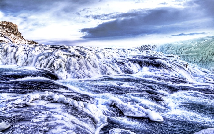 L'Islande glacier de la rivière Vues:11701