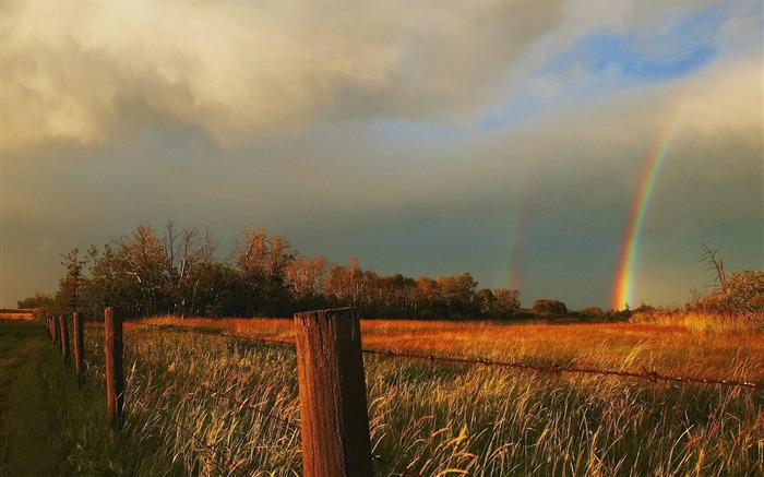 Kansas-the rainbow after the storm wallpaper Views:15991 Date:2011/9/3 7:32:16