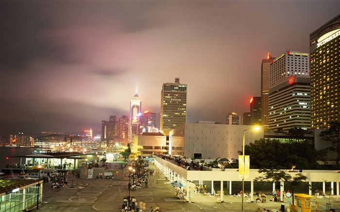 夜景-香港风景壁纸 浏览:10798