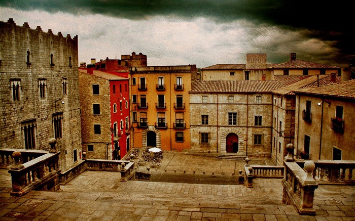 Paisaje nostálgico Girona España Vistas:26885