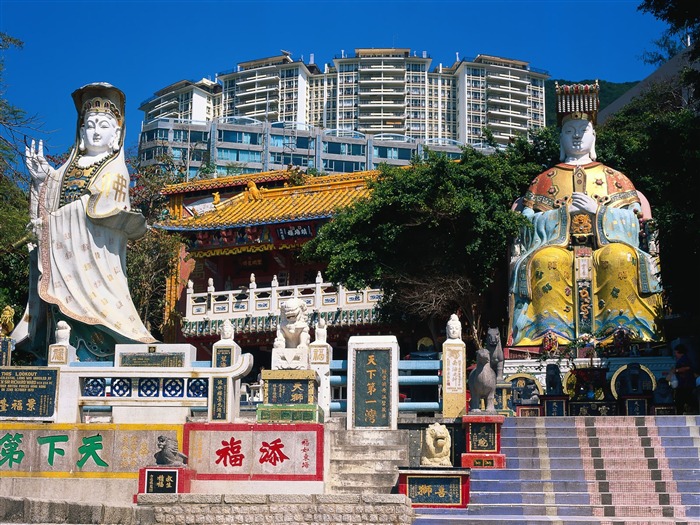 浅水湾景福台-香港风景壁纸 浏览:10062