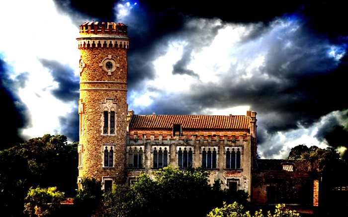 Espanha Girona town landscape 02 Visualizações:8824