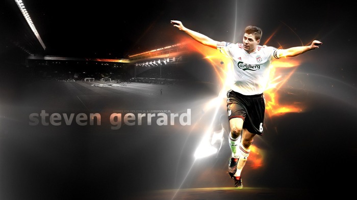 Steven Gerrard-Football sport desktop wallpaper series Views:21975 Date:2011/9/28 1:17:50