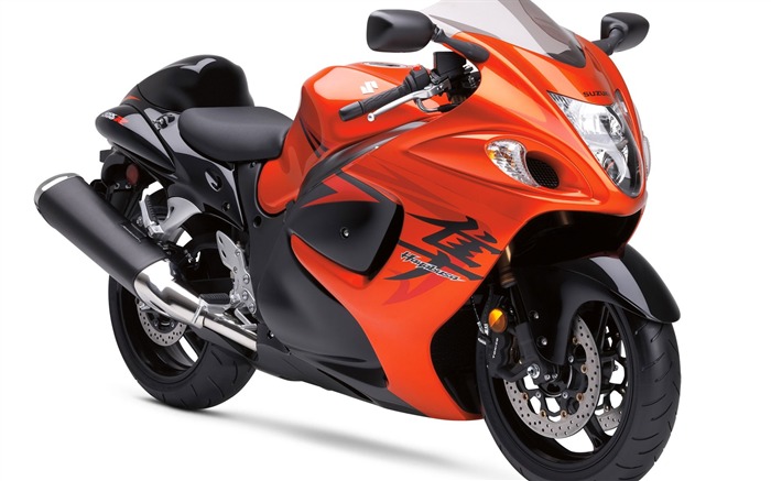 Suzuki Hayabusa Orange- Moto Wallpaper Vues:16296