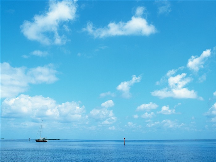 大溪地天海同色壁纸 浏览:12250