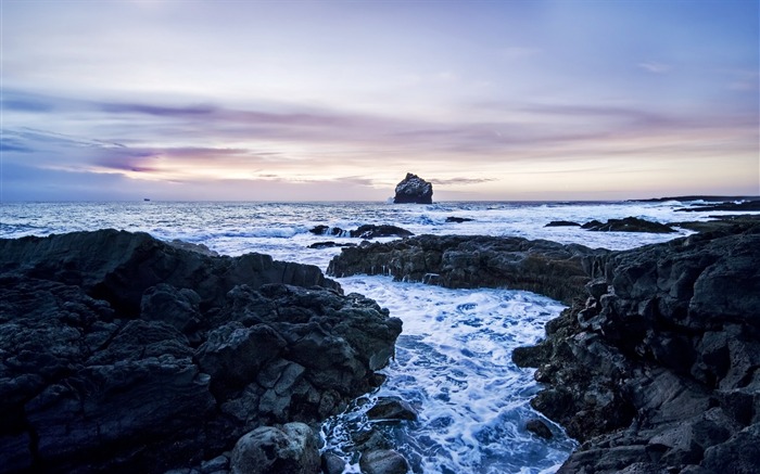 Islande sur le bord du coucher du soleil Vues:12776