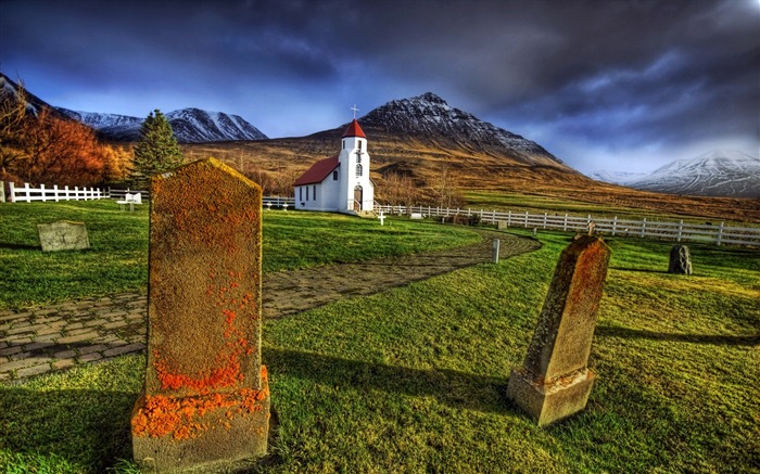 Eglises et orange Tombstone Vues:10739