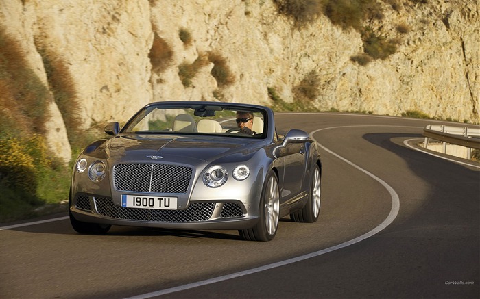 Top Convertible - Bentley Continental GTC-HD wallpaper Views:27839