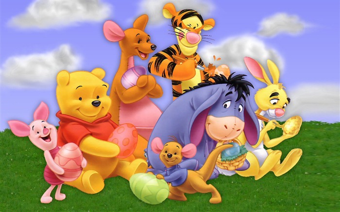 Winnie the Pooh - Personagem de desenho animado - HD Desktop Wallpaper Second Series Visualizações:158887