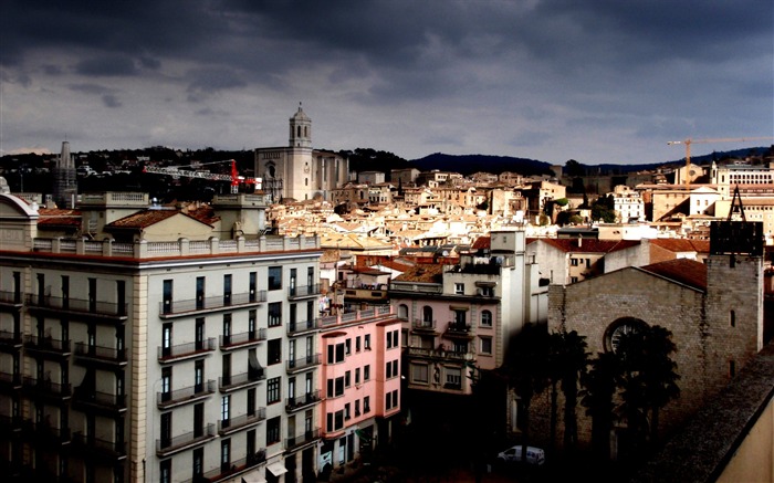 cidade cênica de Girona Espanha 02 Visualizações:7979