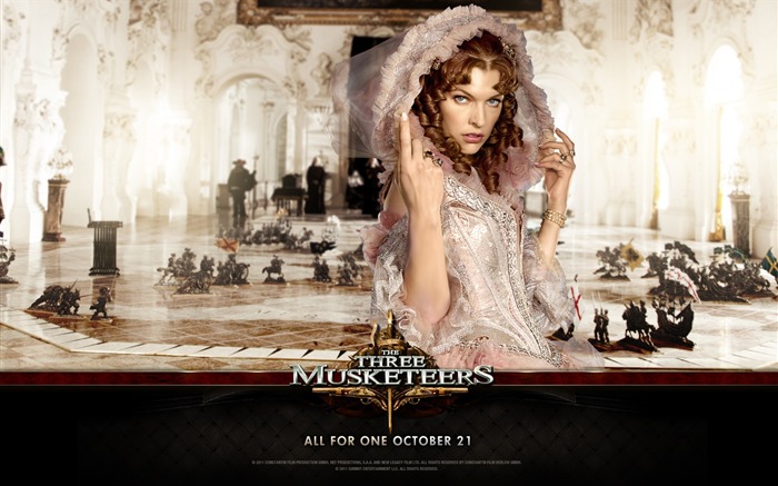 2011 The Three Musketeers movie wallpaper 05 Visualizações:8841