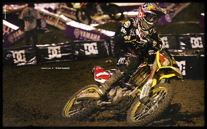 AMA Supercross cuarta parada Auckland-Ryan Dungey fondo de pantalla Vistas:11110