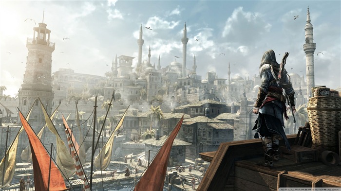 Assassin Creed Brotherhood Jeu Fond d'écran Vues:15175