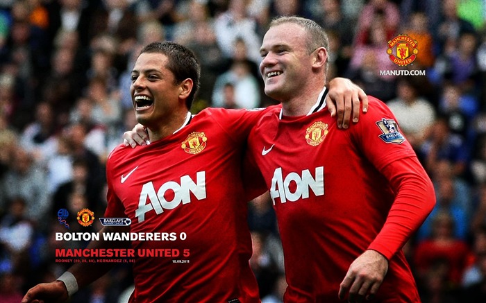 Bolton 0 United 5-Premier League matches in 2011 Views:11286 Date:2011/10/20 0:15:57