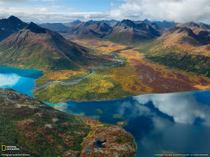 Fotografía de la revista Chikuminuk Lake Alaska-National Geographic Vistas:12022