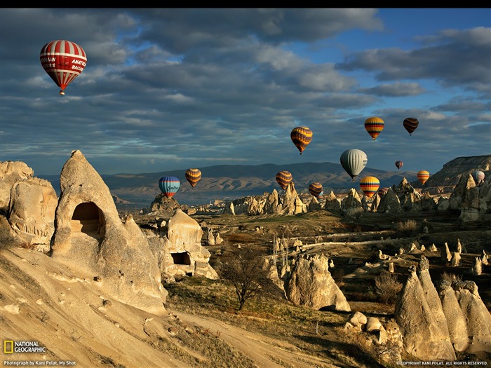 Globos aerostáticos Cappadocia-National Geographic revista fotográfica Vistas:53886