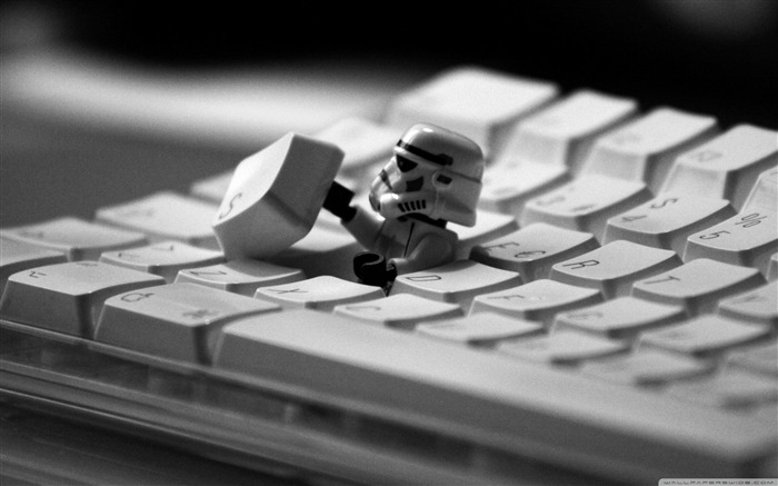 Papel de parede de teclado da série Keyboard-Imperial Stormtrooper Visualizações:50353