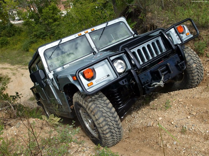 Veículos rodoviários off-road - o papel de parede da série Hummer H1 06 Visualizações:14373