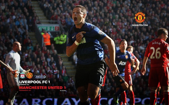 Liverpool 1 Manchester United 1-Star-Premier League matches in 2011 Views:10977 Date:2011/10/20 0:20:41