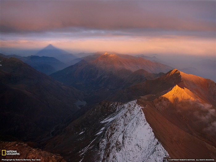 Monte Rocciamelone Italia-National Geographic revista fotografía Vistas:9409