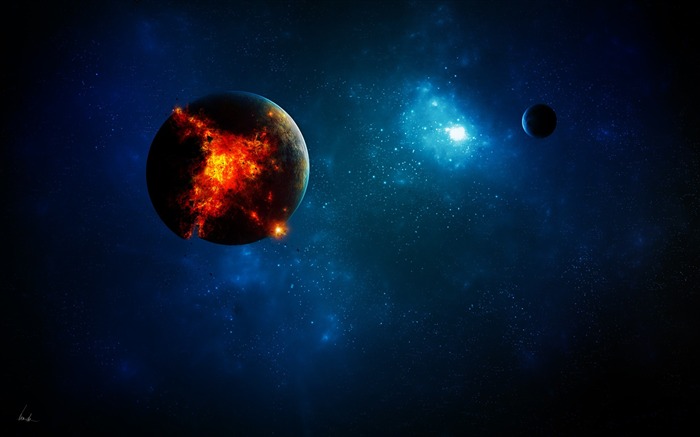 Planet Core-3D Creative Design Desktop Wallpaper Views:20256 Date:2011/10/7 13:59:30