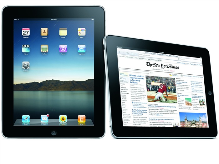 Steve Paul Jobs y su Apple ipad2 Vistas:10821