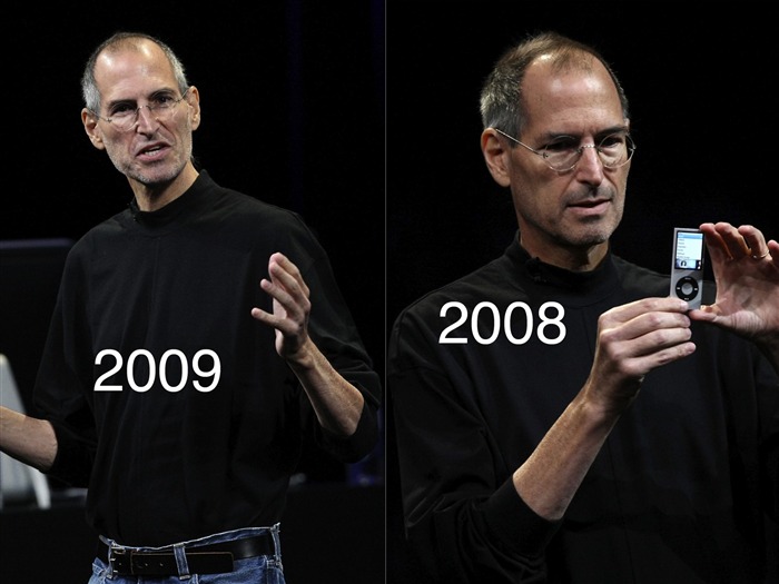 Steve Paul Jobs y su iPod de Apple Vistas:11611