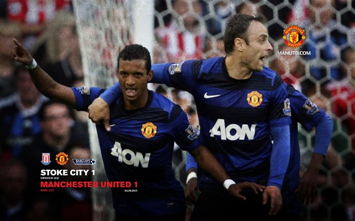 Stoke City 1 Manchester United 1-Premier League matches in 2011 Views:9493 Date:2011/10/20 0:36:30