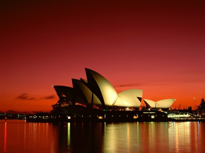 Sydney Opera House-Photography Wallpaper selected fourth series Views:10462 Date:2011/10/5 11:21:24