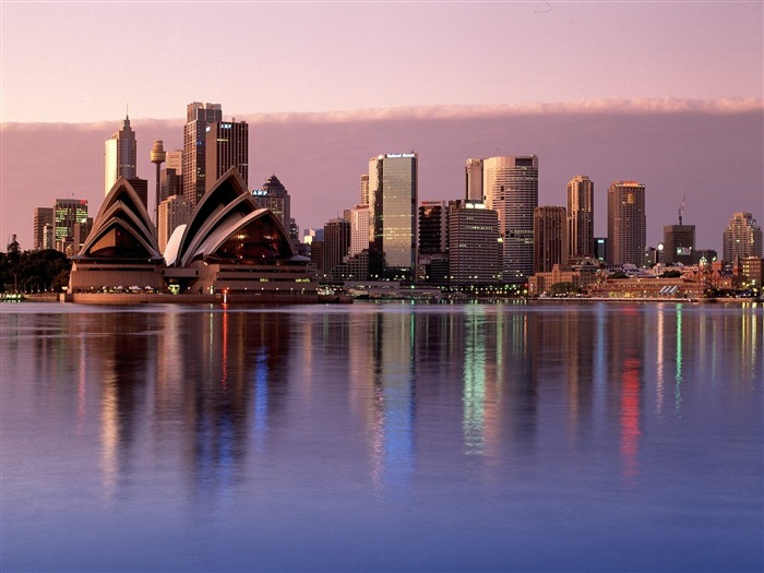 Sydney Reflections Australia-Photography Wallpaper seleccionó la cuarta serie Vistas:10945